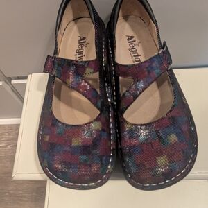 Alegria Kids' Multicolor Mary Jane Shoes